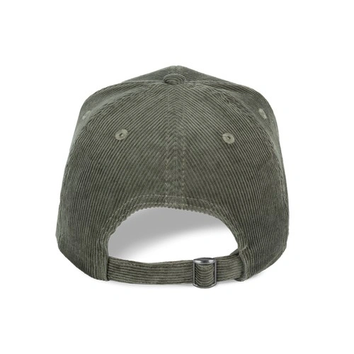 Gorra de pana ecorresponsable 6 paneles unisex