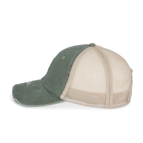 Gorra trucker ecorresponsable efecto desgastado unisex