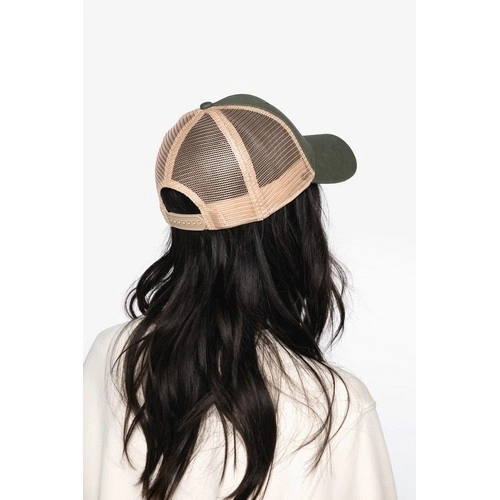 Gorra trucker ecorresponsable 6 paneles unisex