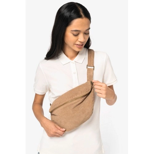 Riñonera ecorresponsable efecto lavado de pana