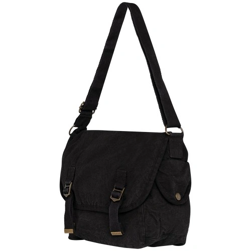 Bolsa con solapa ecorresponsable efecto lavado