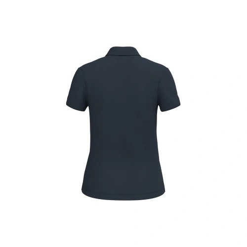 Polo ecorresponsable punto piqué mujer