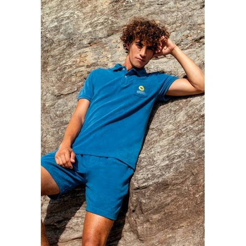 Polo ecorresponsable de rizo hombre