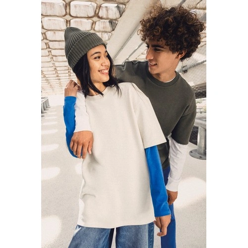 Camiseta ecorresponsable oversize French Terry unisex