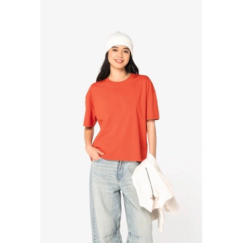 Camiseta ecorresponsable oversize mujer