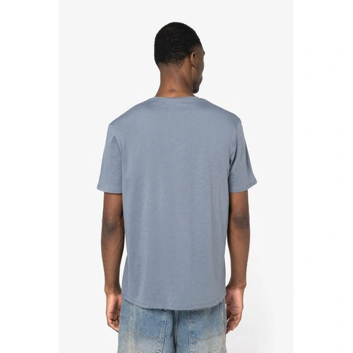 Camiseta ecorresponsable slub con bordes sin rematar hombre