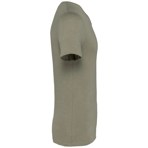 Camiseta ecorresponsable slub con bordes sin rematar hombre