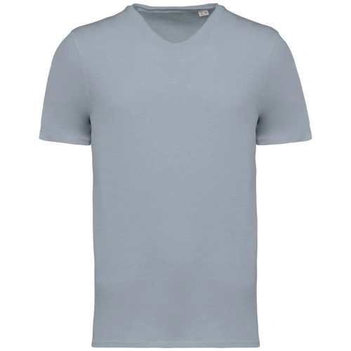 Camiseta ecorresponsable slub con bordes sin rematar hombre