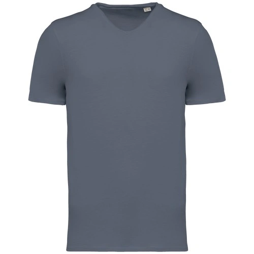 Camiseta ecorresponsable slub con bordes sin rematar hombre