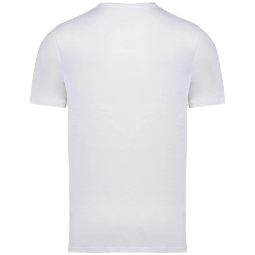 Camiseta ecorresponsable slub con bordes sin rematar hombre