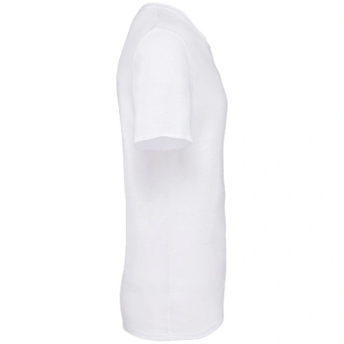 Camiseta ecorresponsable slub con bordes sin rematar hombre