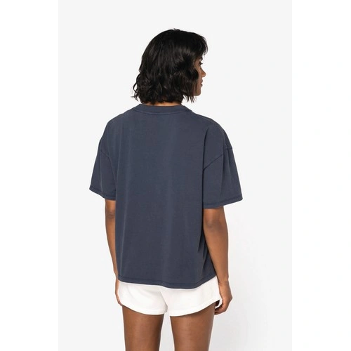 Camiseta ecorrersponsable oversize efecto lavado mujer