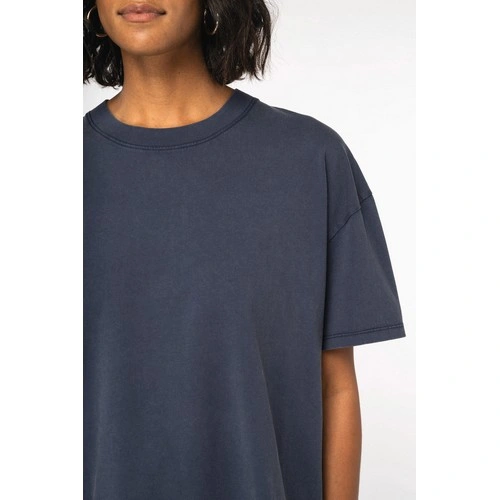 Camiseta ecorrersponsable oversize efecto lavado mujer