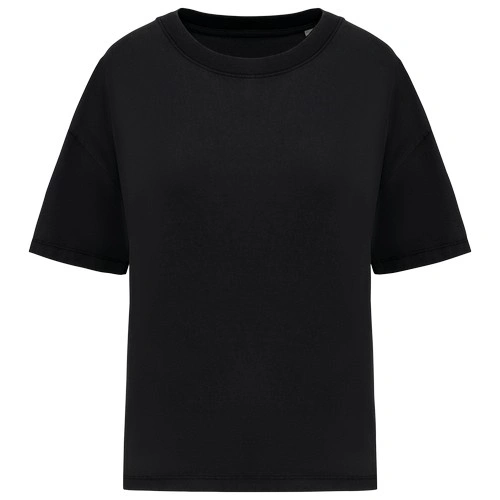 Camiseta ecorrersponsable oversize efecto lavado mujer