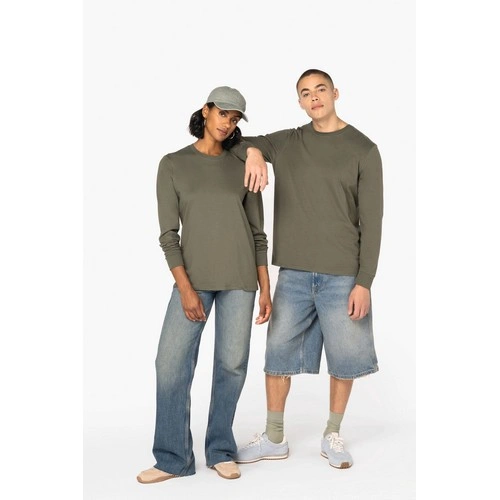 Camiseta ecorresponsable manga larga unisex