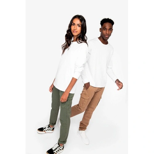 Camiseta ecorresponsable manga larga unisex