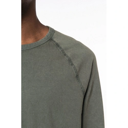 Camiseta ecorresponsable manga larga raglan hombre