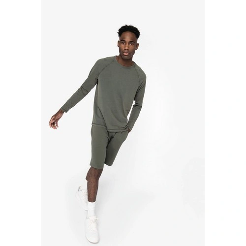 Camiseta ecorresponsable manga larga raglan hombre