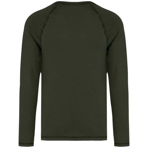 Camiseta ecorresponsable manga larga raglan hombre