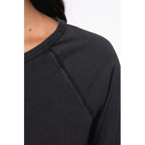 Camiseta ecorresponsable manga larga raglan mujer