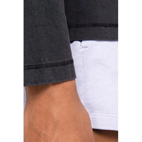 Camiseta ecorresponsable manga larga raglan mujer