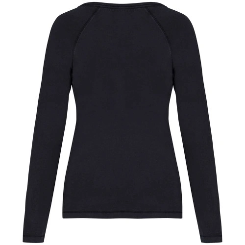 Camiseta ecorresponsable manga larga raglan mujer