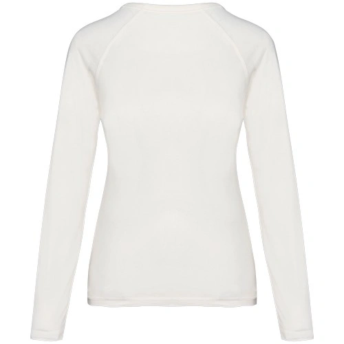 Camiseta ecorresponsable manga larga raglan mujer