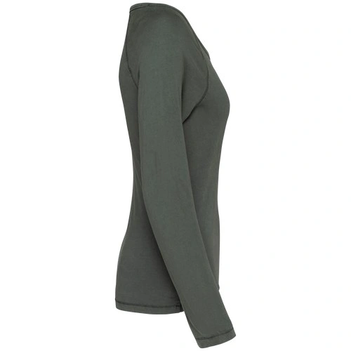 Camiseta ecorresponsable manga larga raglan mujer