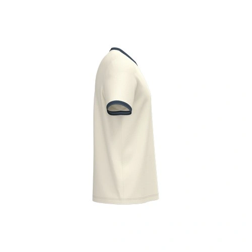 Camiseta ringer ecorresponsable con ribetes contrastados efecto lavado hombre