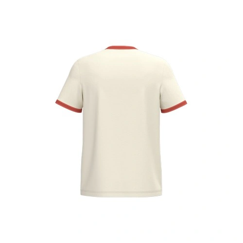 Camiseta ringer ecorresponsable con ribetes contrastados efecto lavado hombre