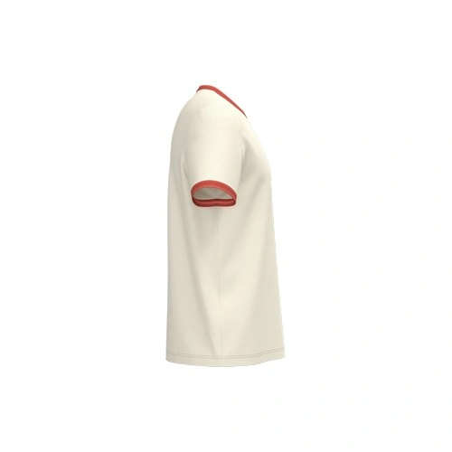 Camiseta ringer ecorresponsable con ribetes contrastados efecto lavado hombre