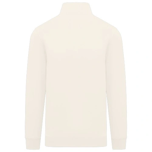 Sudadera ecorresponsable de cuello alto con cremallera hombre