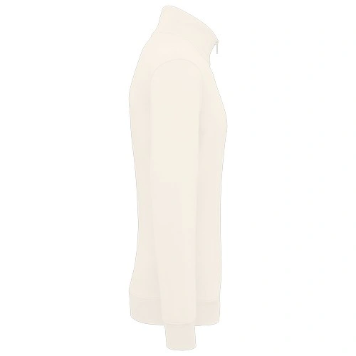 Sudadera ecorresponsable de cuello alto con cremallera hombre