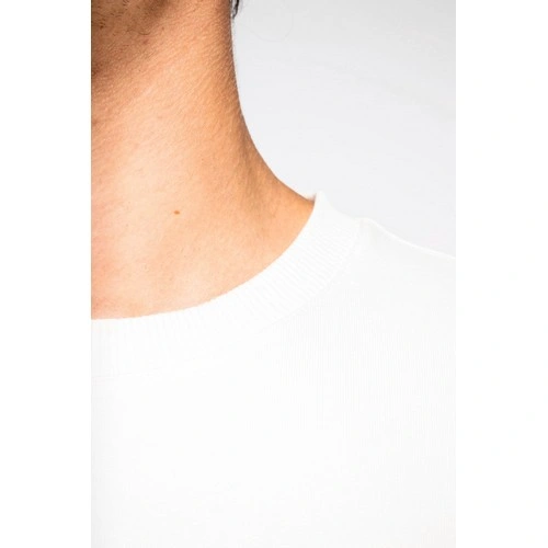 Sudadera ecorresponsable cuello redondo y hombros caídos French Terry unisex