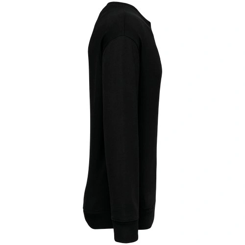 Sudadera ecorresponsable cuello redondo y hombros caídos French Terry unisex