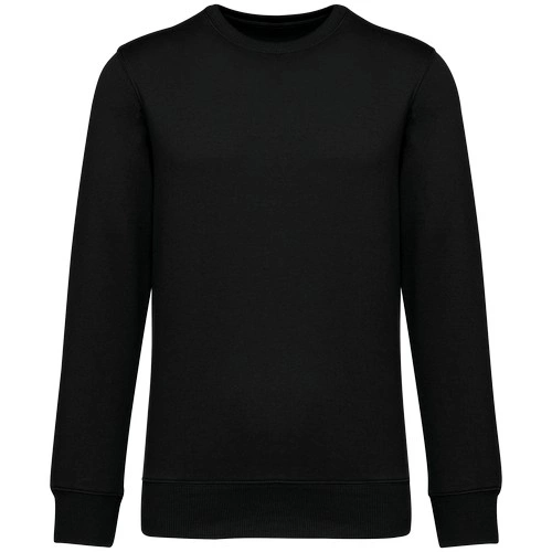 Sudadera ecorresponsable cuello redondo y hombros caídos French Terry unisex