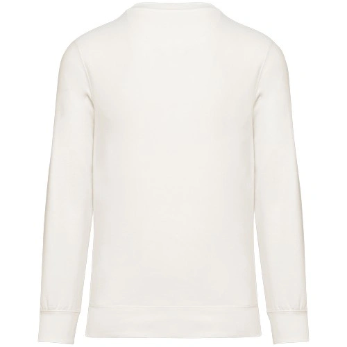 Sudadera ecorresponsable cuello redondo y hombros caídos French Terry unisex