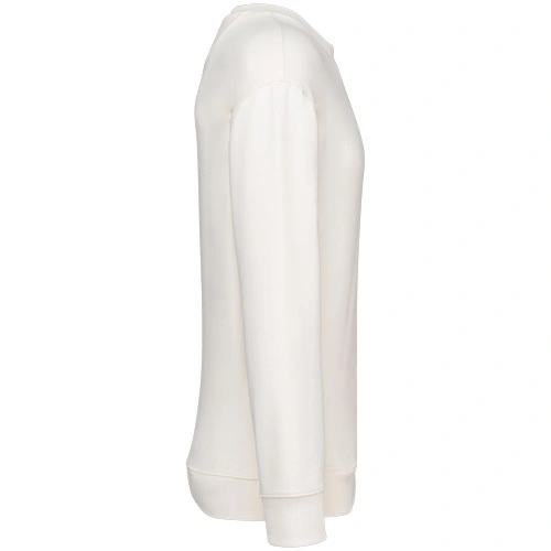 Sudadera ecorresponsable cuello redondo y hombros caídos French Terry unisex