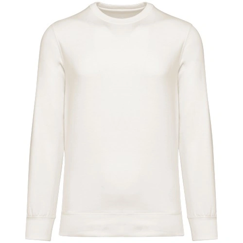 Sudadera ecorresponsable cuello redondo y hombros caídos French Terry unisex