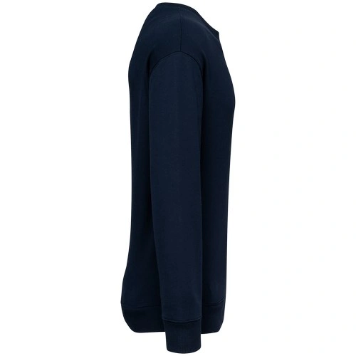 Sudadera ecorresponsable cuello redondo y hombros caídos French Terry unisex