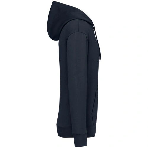 Sudadera ecorresponsable con capucha y hombros caídos felpa perchada unisex
