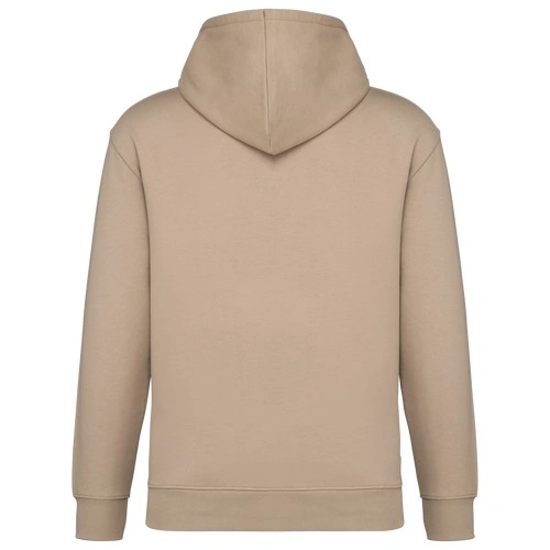 Sudadera ecorresponsable con capucha y hombros caídos felpa perchada unisex