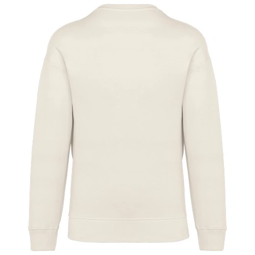 Sudadera cuello redondo oversize unisex