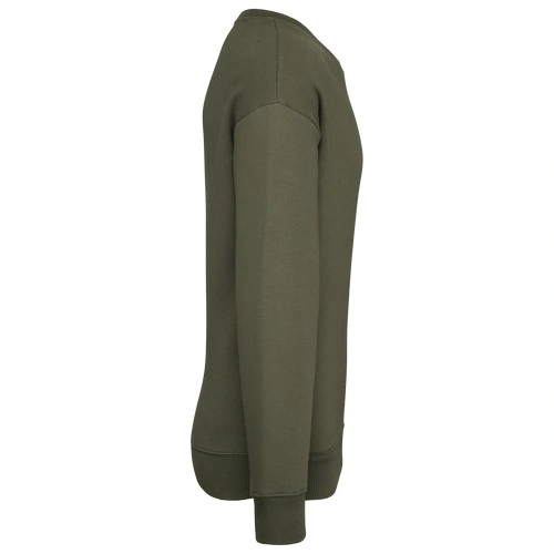 Sudadera cuello redondo oversize unisex