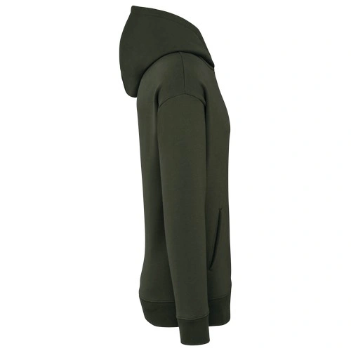 Sudadera ecorresponsable con capucha oversize unisex