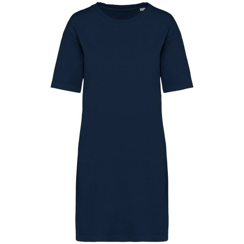 Vestido tipo camiseta ecorresponsable efecto lavado mujer
