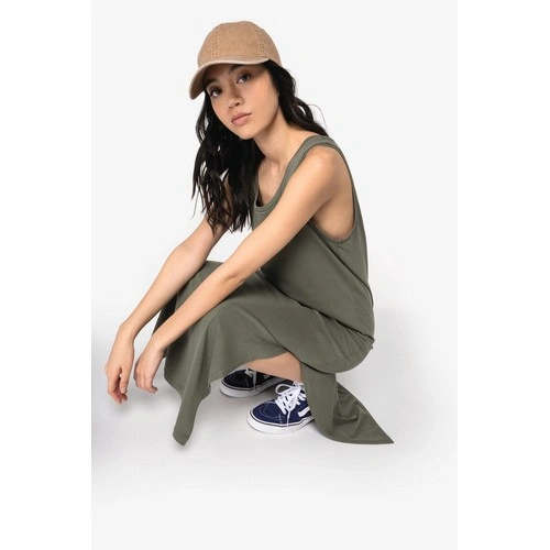 Vestido ecorresponsable efecto lavado de punto jersey mujer