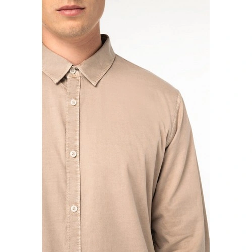 Camisa ecorresponsable efecto lavado hombre