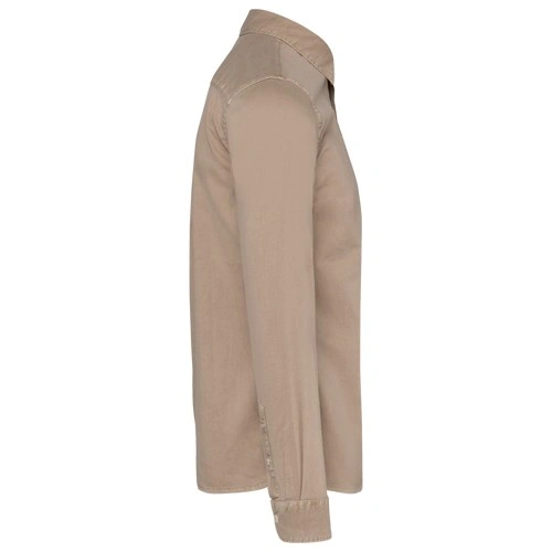 Camisa ecorresponsable efecto lavado hombre