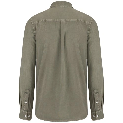Camisa ecorresponsable efecto lavado hombre